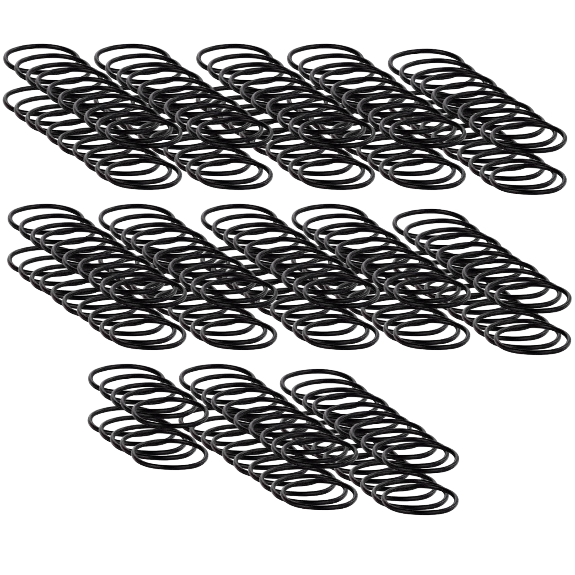 The Better Bundle 250-Pack Style RD Round Vacuum Belts Compatible with Eureka RD, Sanitaire - VacBagsUSA